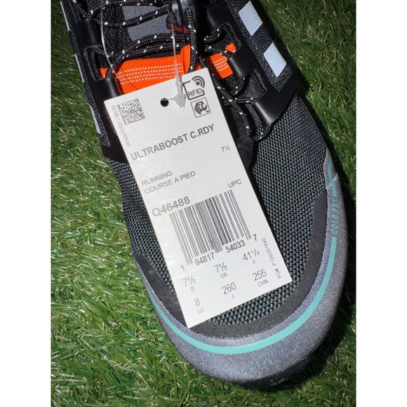 Mens Adidas Ultraboost C.RDY Black Signal Orange Running Shoes Size 8 Q46488 NEW main image 6